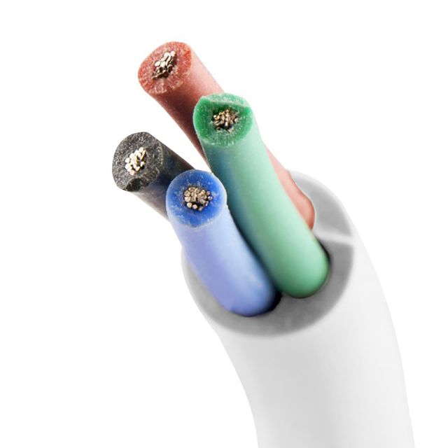 Cable RGB meter ware 4-pole 0,50mm² SIHF silicone jacket AWG20