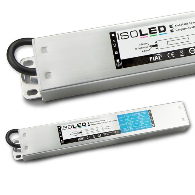 LED trafó 24 V/DC, 0-100 W, IP66