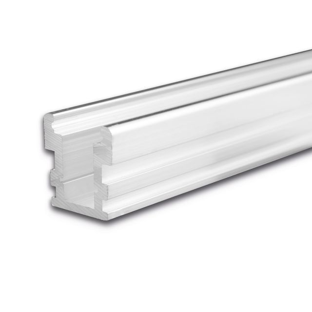 LED mounting profile GROUND-OUT10, driveable, aluminum nature L: 200cm