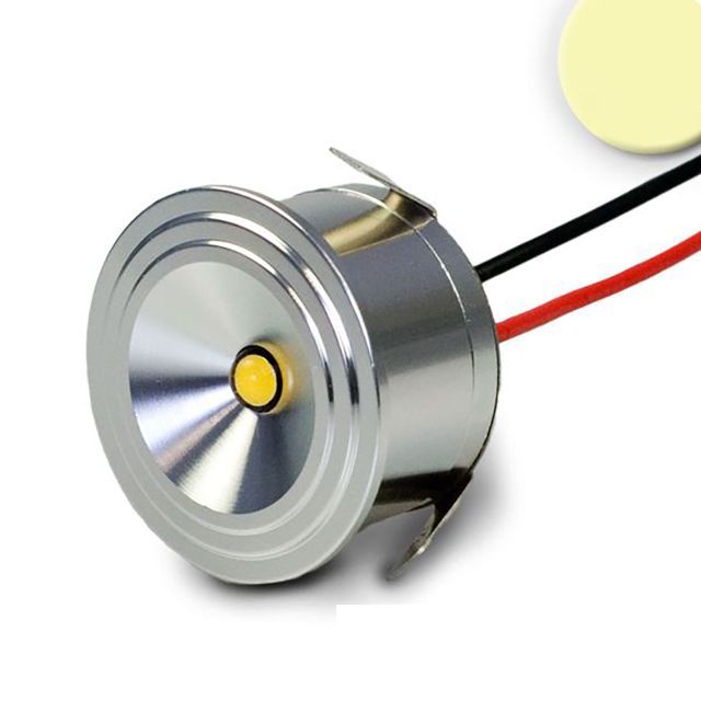 LED szpot MiniAMP 12V vagy 700mA, 3W, 100°, meleg fehér