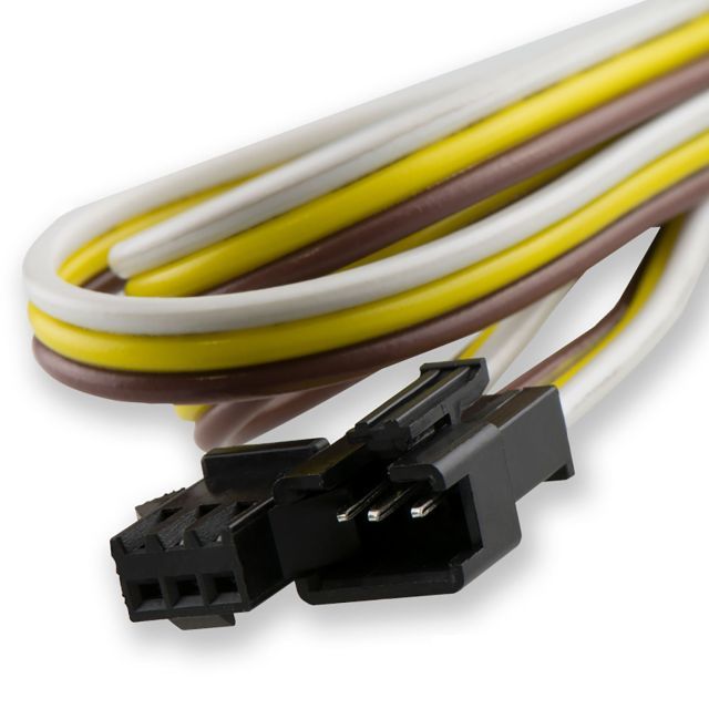 Plug connector extension 3-pole, 100cm