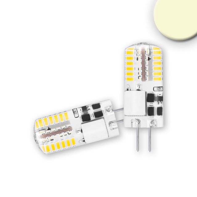 G4 LED 48SMD, 2W, tokozott, meleg fehér
