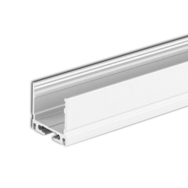 LED konstrukciós profil SURF16 alumínium eloxált, 200cm