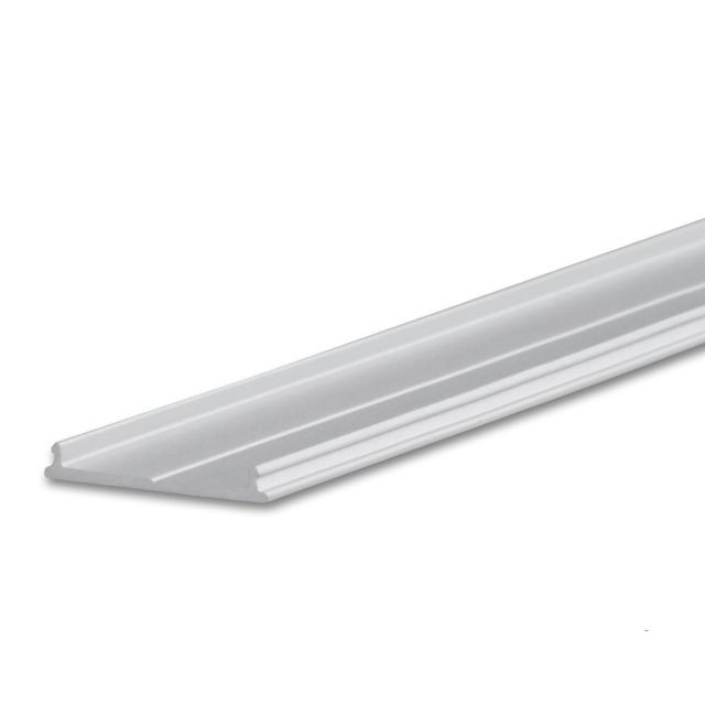 LED konstrukciós profil SURF15 FLEX alumínium eloxált, 200cm