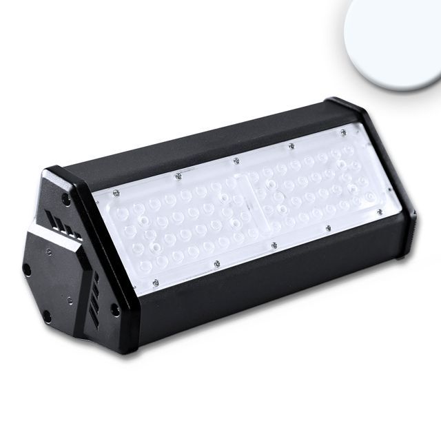 LED csarnoklámpa LN 50W, 30°, IK10, IP65, 1-10V dimmelhető, hideg fehér