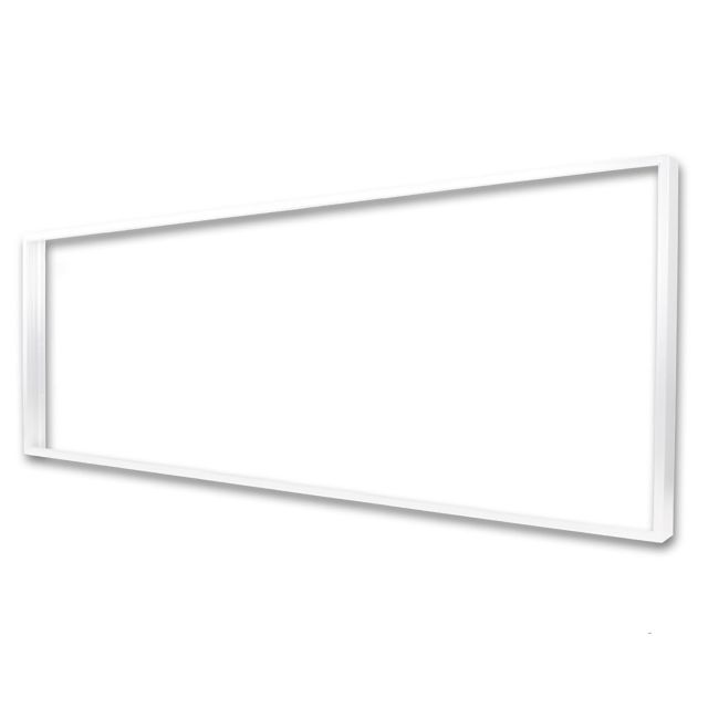 Szerelőkeret fehér RAL 9016 LED panelhez 300x1200