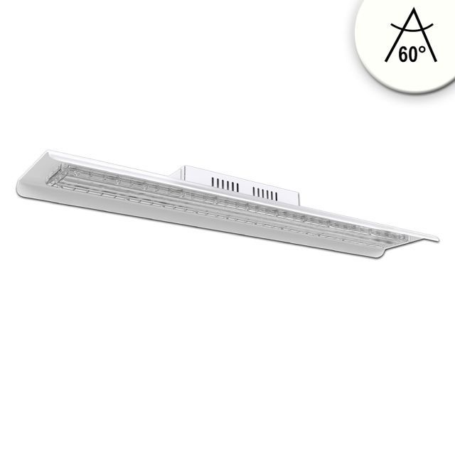 LED csarnoklámpa lineáris SK 150 W, IP65, fehér, semleges fehér, 60°, 1-10 V dimmelhető