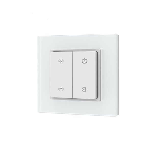 Sys-Pro single color 1 zone surface-mounted touch remote with 1 scene memory and battery