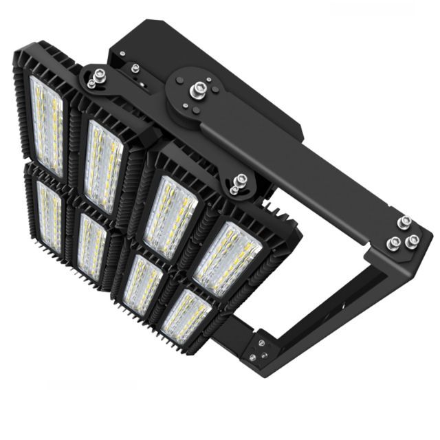 LED reflektor 900W, 130x25° aszimmetrikus, változtatható, DALI dimmelhető, semleges fehér, IP66