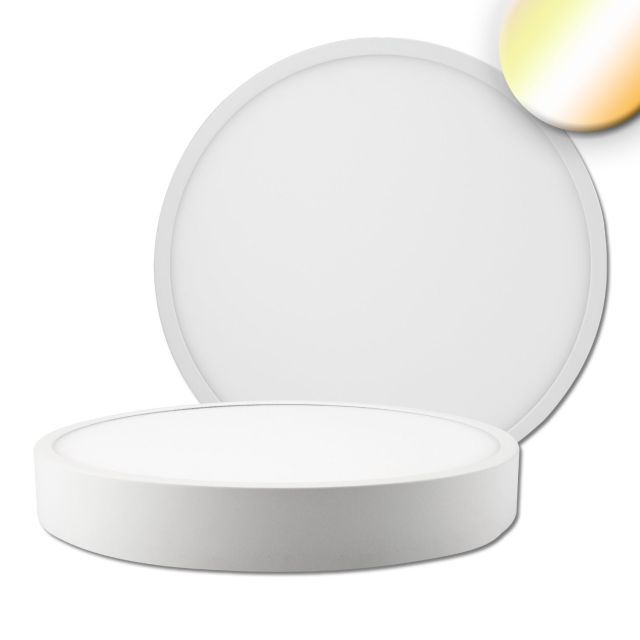LED mennyezeti lámpatest PRO fehér, 30W, kerek, 300mm, ColorSwitch 2700|3000|4000K, dimmelhető