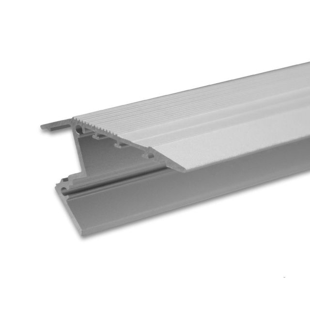 LED lépcsőprofil STAIRS13, eloxált 200cm