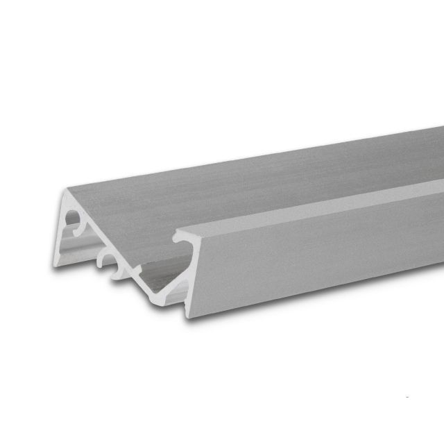 LED konstrukciós profil FURNIT6 S alumínium eloxált, 200cm