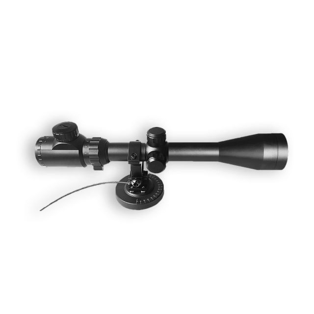 Alignment telescope for LED floodlight