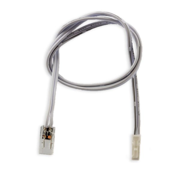 MiniAMP male csatlakozó érintkezőkábel csatlakozóhoz (max 3A) K2-26 2 pól. IP20 szalaghoz 6mm széles