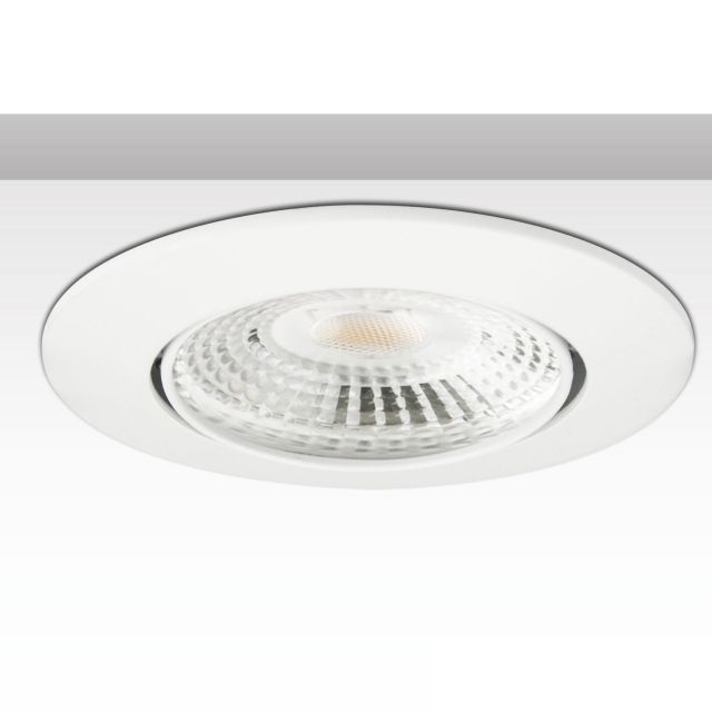 Installation frame Ion round, hole cutout 73mm, white, for GU10/MR16 spots