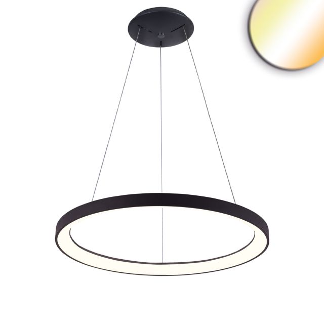 LED függesztett lámpa Orbit 580, fekete, 48W, kerek, ColorSwitch 3000|3500|4000K, dimmelhető
