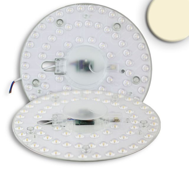LED átszerelő áramköri lap 230mm, 24W, tartó mágnessel, meleg fehér