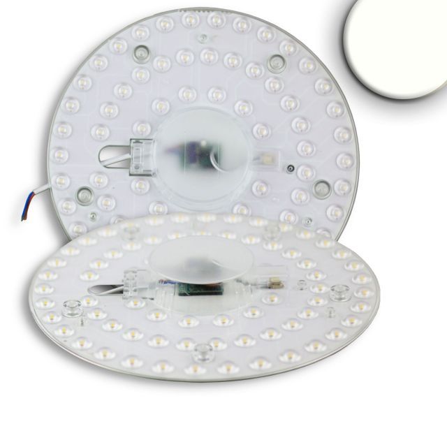 LED átszerelő áramköri lap 230mm, 24W, tartó mágnessel, semleges fehér