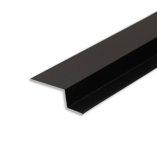 LED drywall S-profile 12, black 9005 200cm