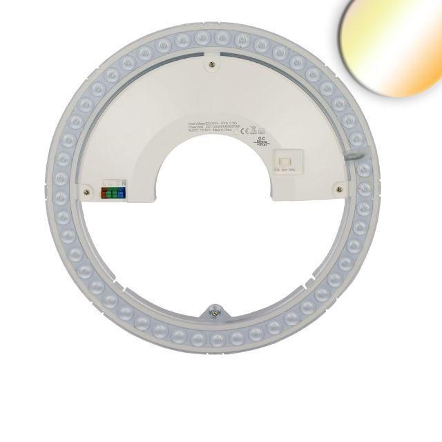 LED retrofit circuit board 297mm, 24W, 160 lm/W with holding magnet Colorswitch 3000|4000|6000K, dim