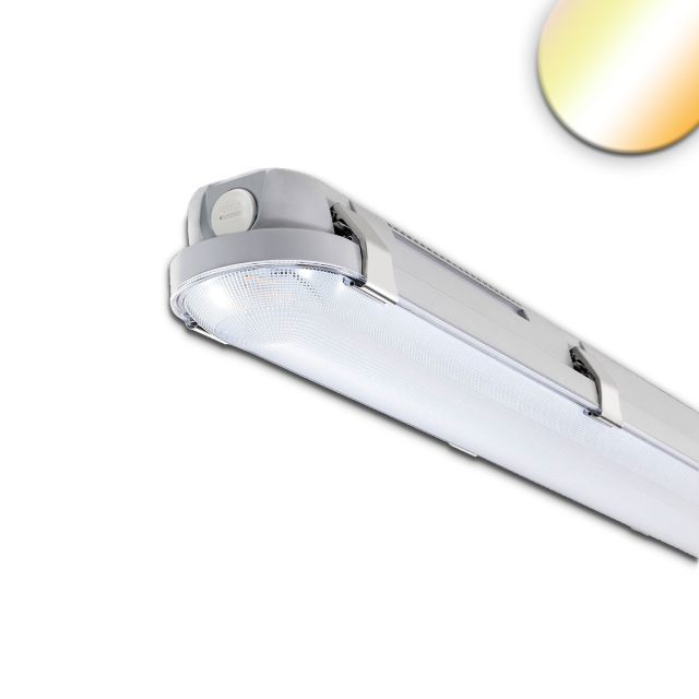 LED Tri Proof Luminaire 150cm with emergency light function IP65 PowerSwitch 35-60W, 3000|4000|5000K