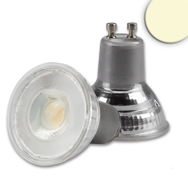 GU10 LED spotlight 5.5W, 60°, prismatic, warm white, CRI90, 3 levels dimmable
