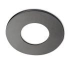 Cover aluminum round black matt for Sys-68
