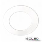Cover aluminium round white for spotlight recessed Sys-90