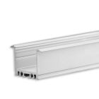LED süllyesztett profil IL-ALU20 eloxált, 200cm