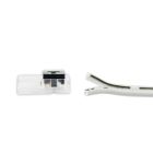 Contact cable connector (max. 5A) K1-210 for 2-pole IP20 flex stripes with width 10mm and pitch >7mm