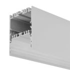 LED Luminaire profile LAMP40 Up&Down aluminum silver powder coated