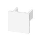 End cap EC218 white for LED tile profile UP8