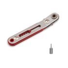 Mini ratchet (reversible ratchet) incl. 1,5mm hex bit for profile connectors
